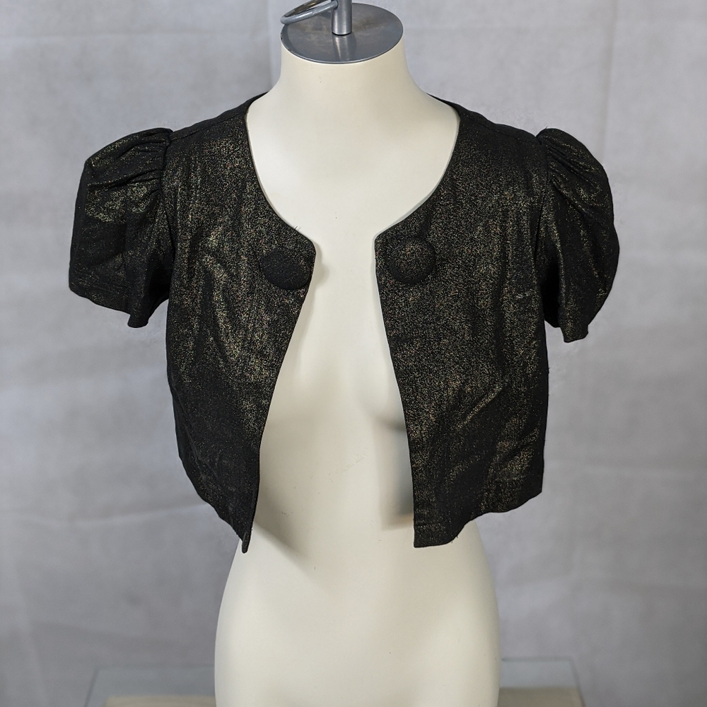 Copper Key Cropped short sleeved jacket